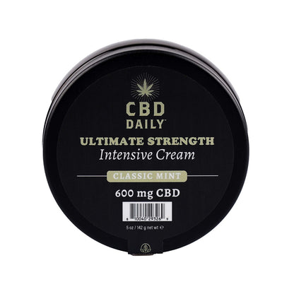 Earthly Body CBD Daily Ultimate Strength Intensive Cream Classic Mint 142g