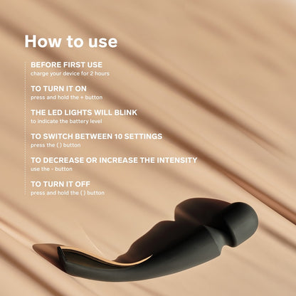 LELO Smart Wand 2 Large Aqua