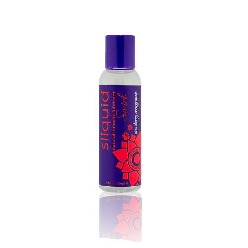 Sliquid Naturals Swirl Flavoured Lubricants-Strawberry Pomegranate 59ml